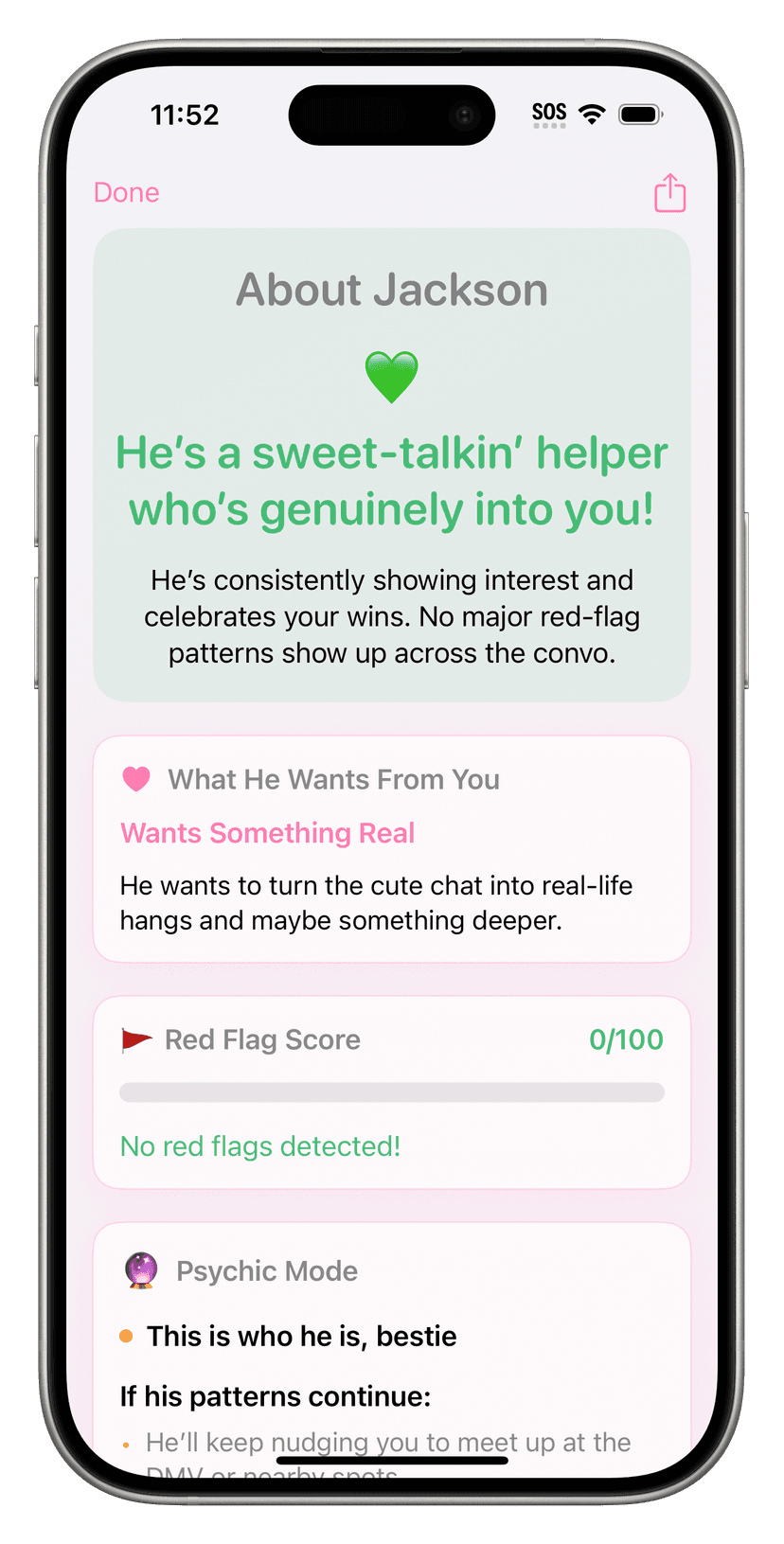AI reads him like a book